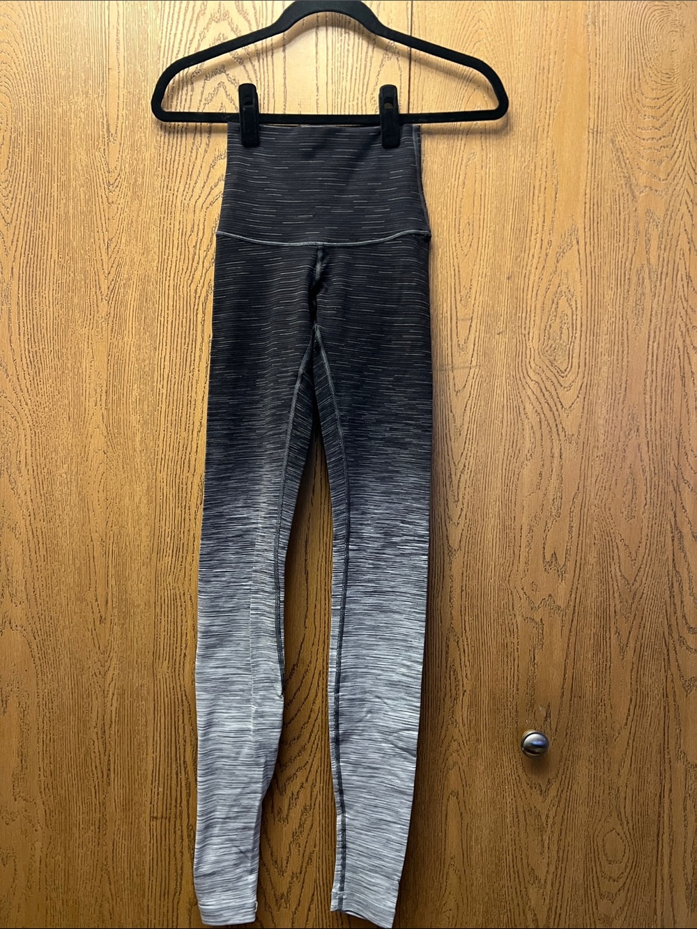 lululemon athletica Girls' Ombre High-Rise Leggings - Black to Gray Fade